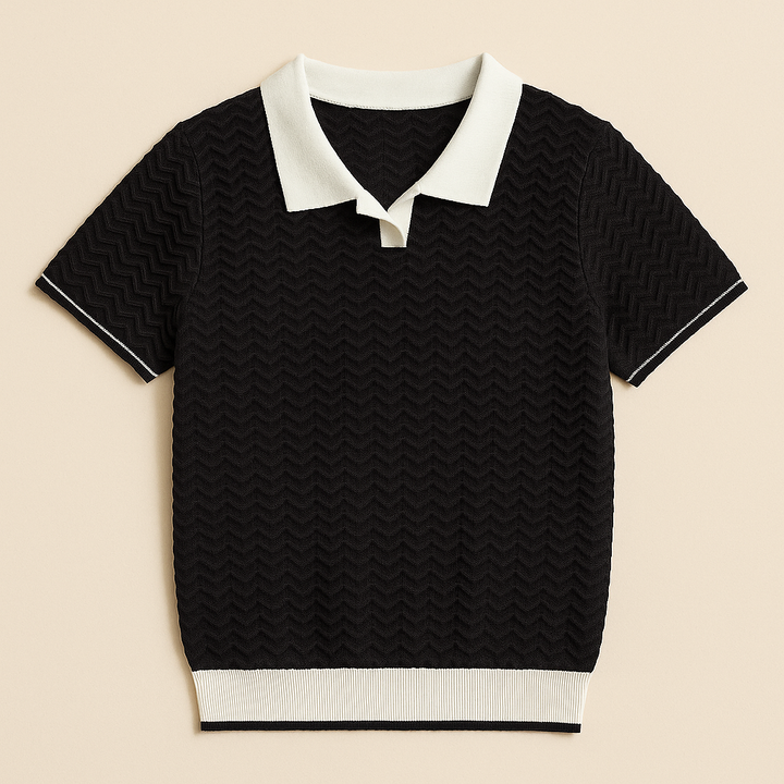 CORVANI | POLO EN TISSU BOUCLÉ LOÏC HOMME