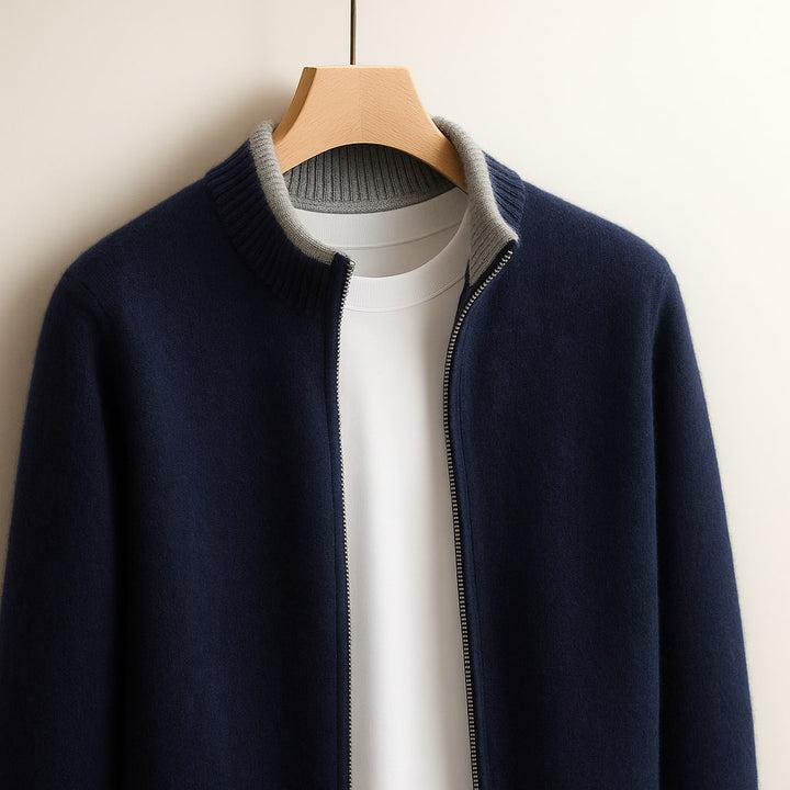 CORVANI | PULL ZIPPÉ DAMAS HOMME
