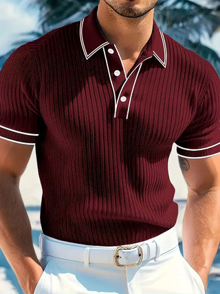 CORVANI | POLO STRUCTURÉ VALENTIN HOMME