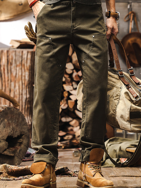 CORVANI | PANTALON UTILITAIRE EN COTON VALÉRAN HOMME