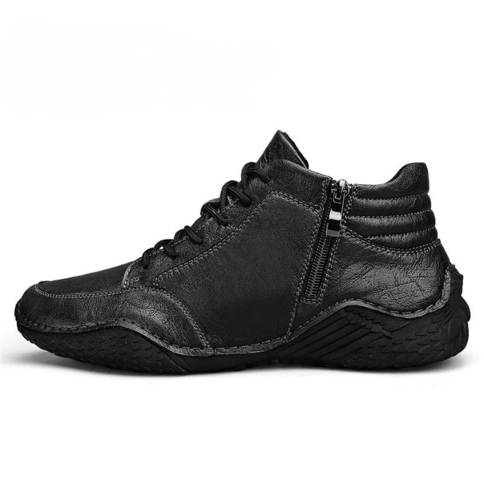 CORVANI | BOTTES ROBUSTES EN CUIR THÉOPHANE HOMME