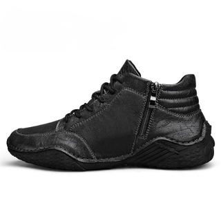 CORVANI | BOTTES ROBUSTES EN CUIR THÉOPHANE HOMME