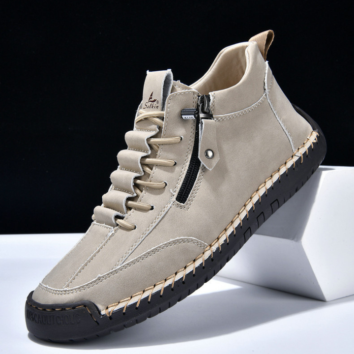 CORVANI | CHAUSSURES EN NUBUCK ZIPPÉES FERDINAND HOMME