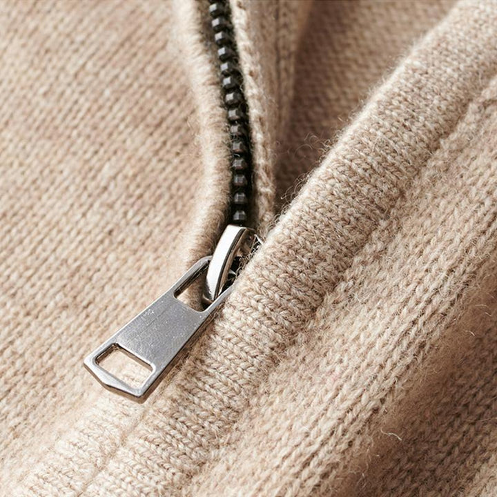 CORVANI | PULL ZIPPÉ GUILLAUME HOMME