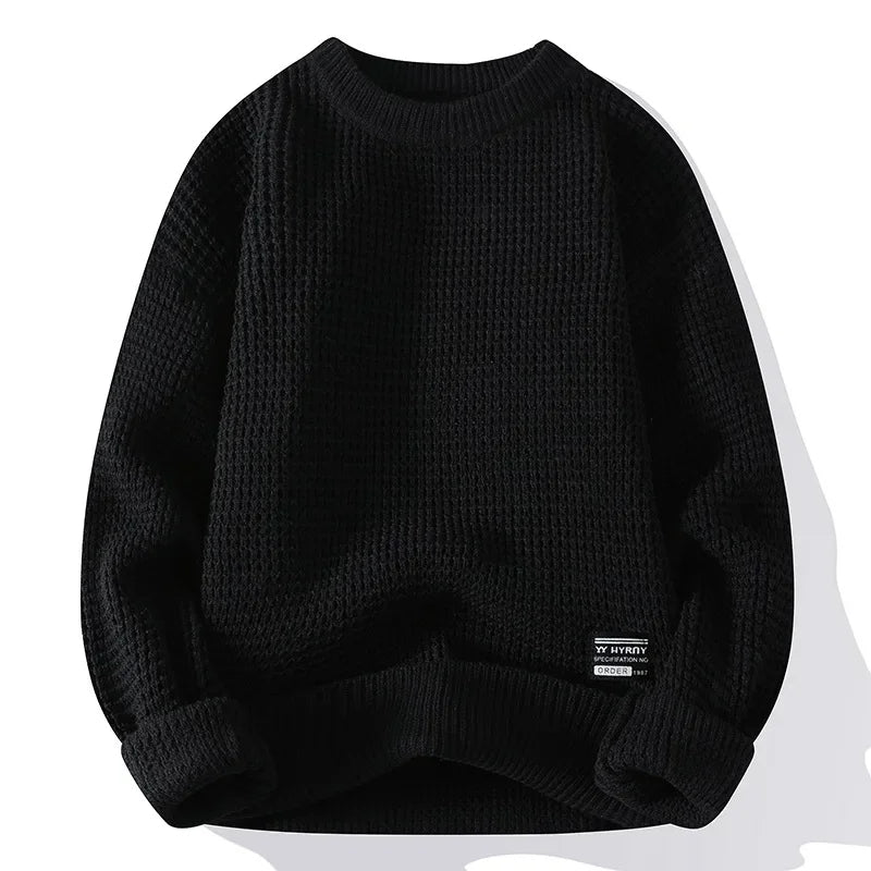 CORVANI | PULL PREMIUM EN MAILLE NID D’ABEILLE ENGUERRAND HOMME