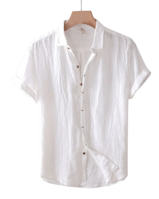 CORVANI | CHEMISE D’ÉTÉ EN LIN SACHA HOMME
