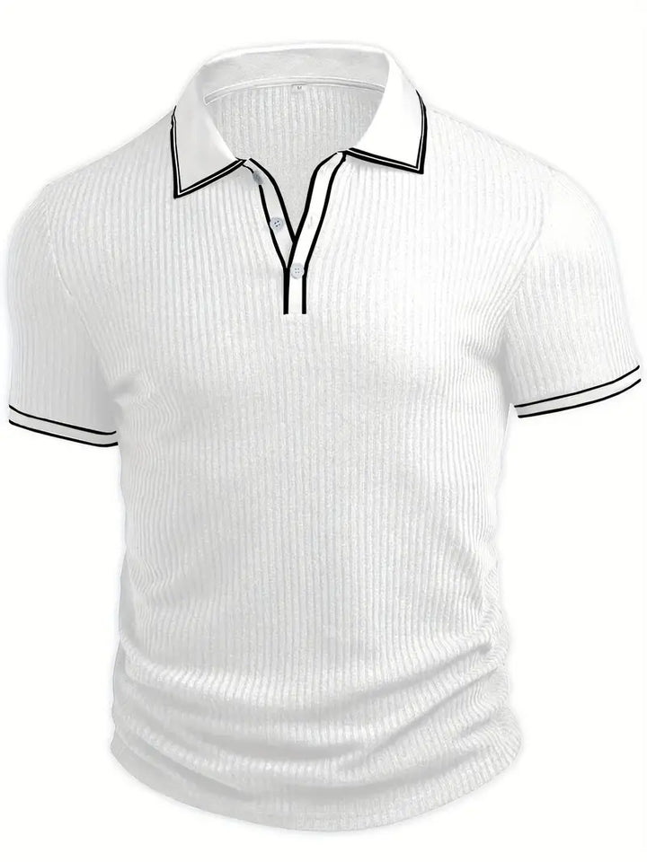 CORVANI | POLO STRUCTURÉ VALENTIN HOMME