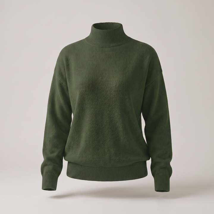 CORVANI | PULL COL ROULÉ EMMELINE FEMME