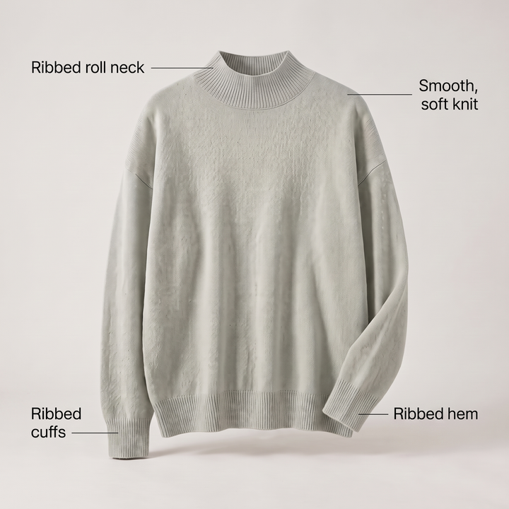 CORVANI | PULL COL ROULÉ EMMELINE FEMME