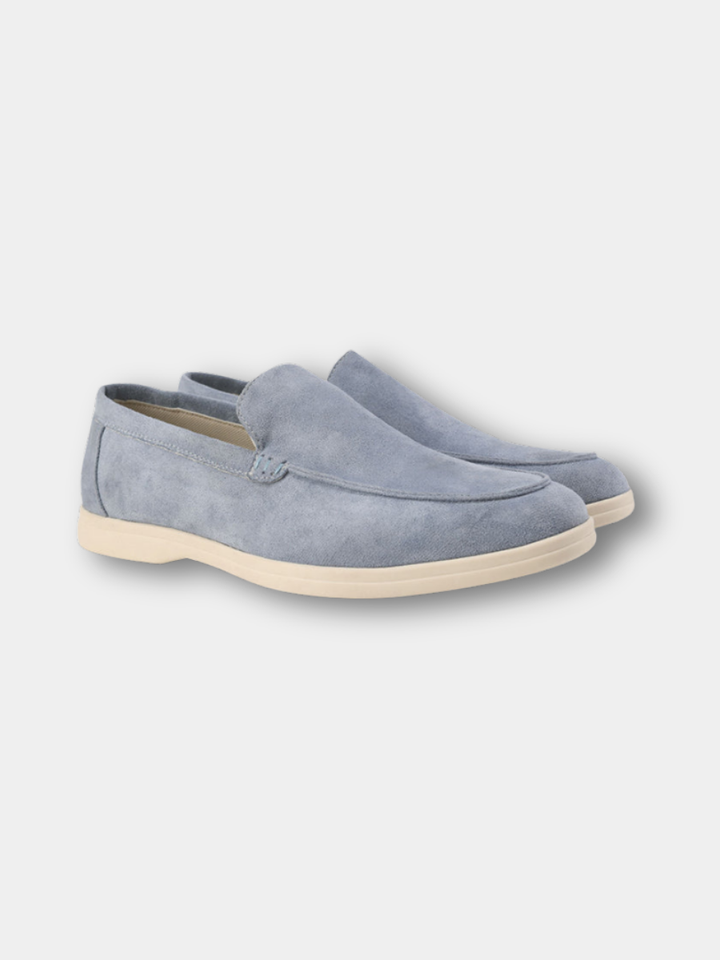 CORVANI | MOCASSINS EN DAIM CÉSAR HOMME