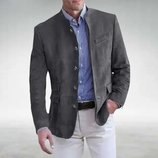 CORVANI | VESTE EN DAIM BAPTISTE HOMME