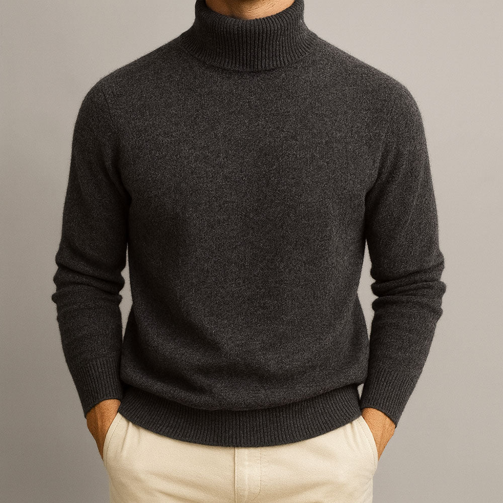 CORVANI | PULL À COL MONTANT YVES HOMME