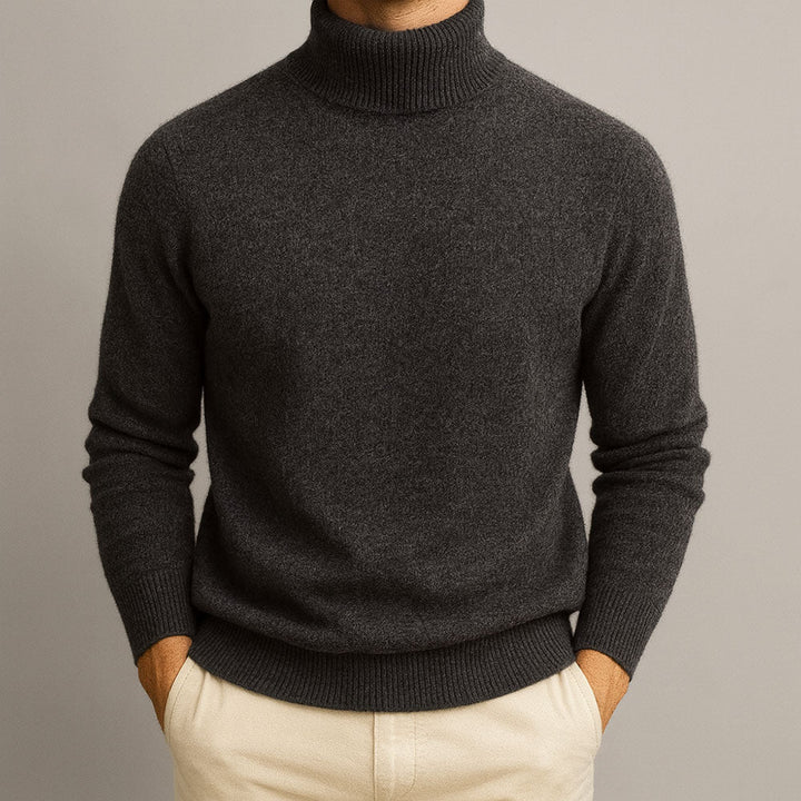 CORVANI | PULL À COL MONTANT YVES HOMME