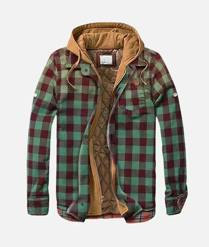 CORVANI | VESTE PATCHWORK À CARREAUX AZÉLIE