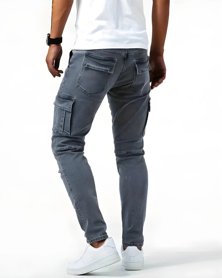 CORVANI | PANTALON CARGO STRETCH CÉLIAN HOMME