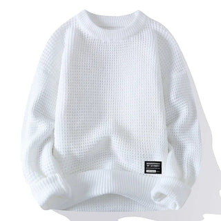 CORVANI | PULL PREMIUM EN MAILLE NID D’ABEILLE ENGUERRAND HOMME