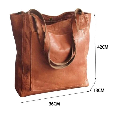 CORVANI | CABAS EN CUIR AUTHENTIQUE ALBANE FEMME