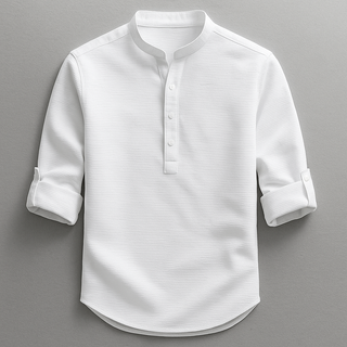 CORVANI | CHEMISE EN COTON &amp; LIN ROMÉO HOMME