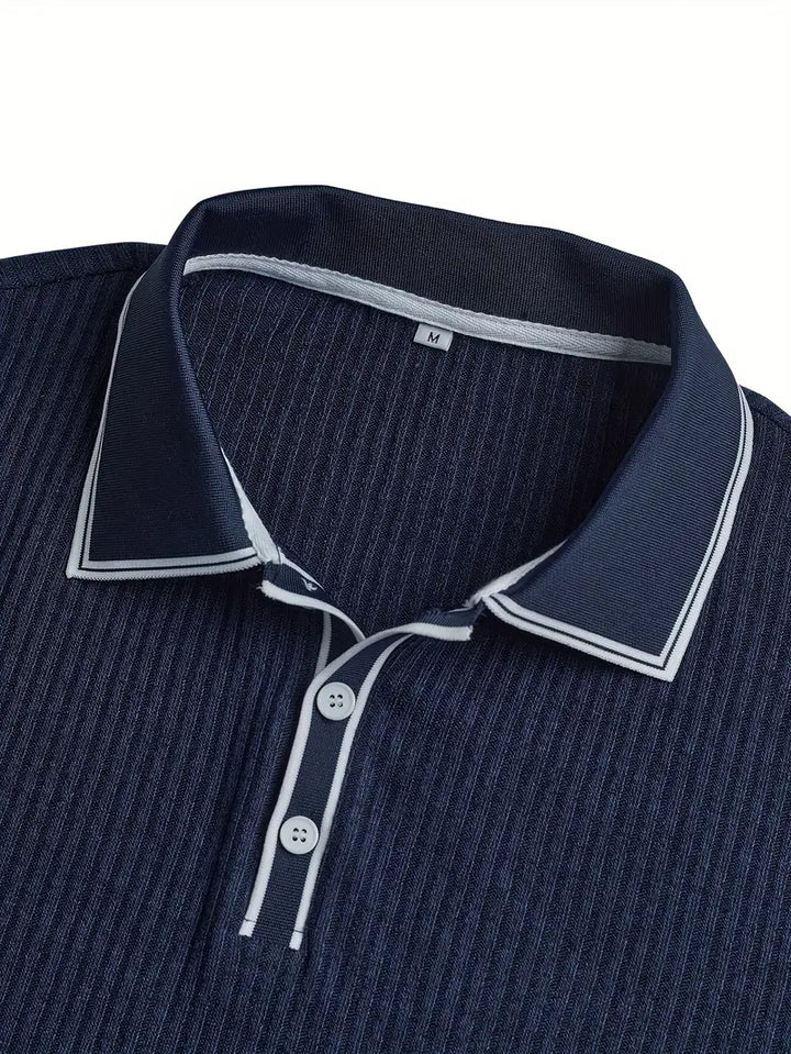 CORVANI | POLO STRUCTURÉ VALENTIN HOMME