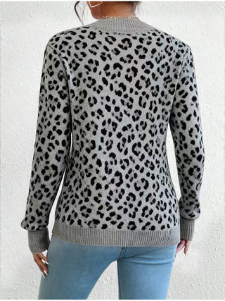 CORVANI | PULL LÉOPARD ZÉLIE FEMME
