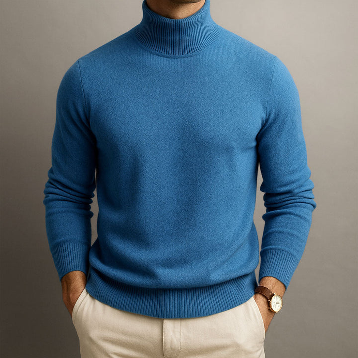 CORVANI | PULL À COL MONTANT YVES HOMME