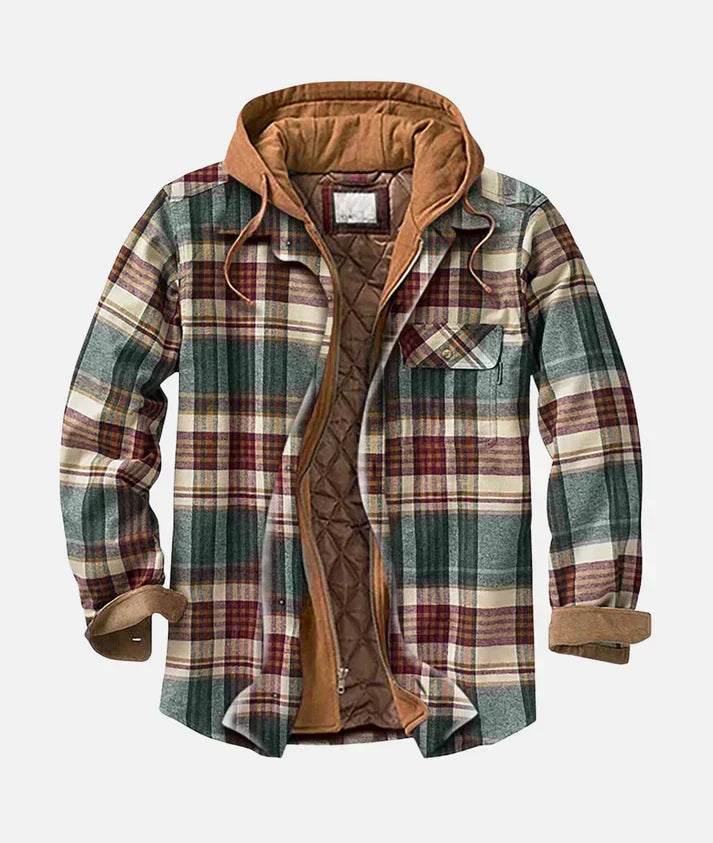 CORVANI | VESTE PATCHWORK À CARREAUX AZÉLIE