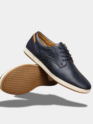 CORVANI | BASKETS EN CUIR TÉRENCE HOMME
