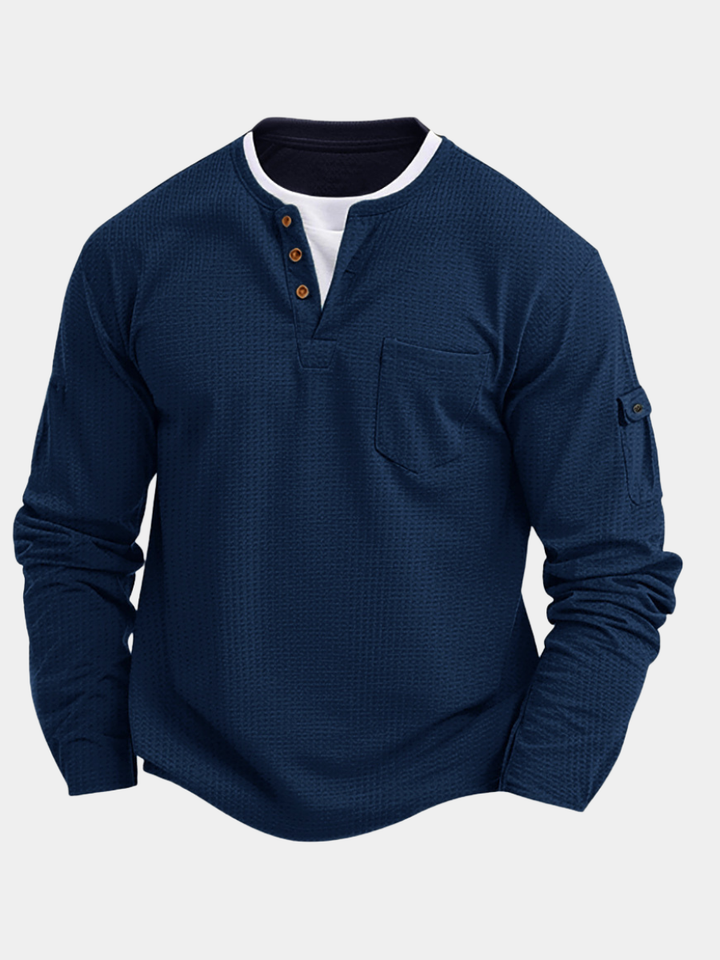 CORVANI | CHEMISE MODERNE À MANCHES LONGUES AYMÉ HOMME
