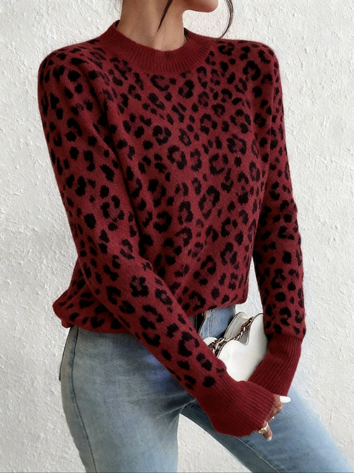 CORVANI | PULL LÉOPARD ZÉLIE FEMME