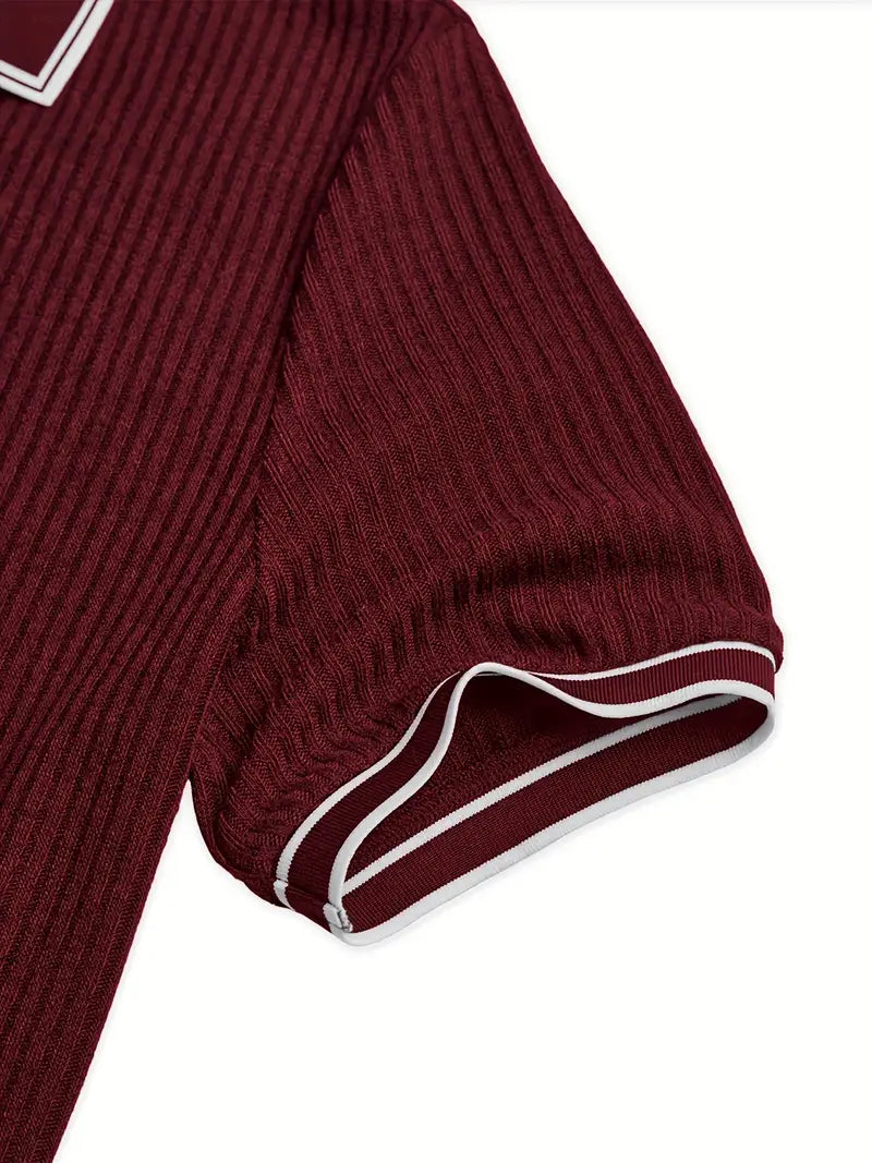 CORVANI | POLO STRUCTURÉ VALENTIN HOMME