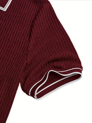 CORVANI | POLO STRUCTURÉ VALENTIN HOMME