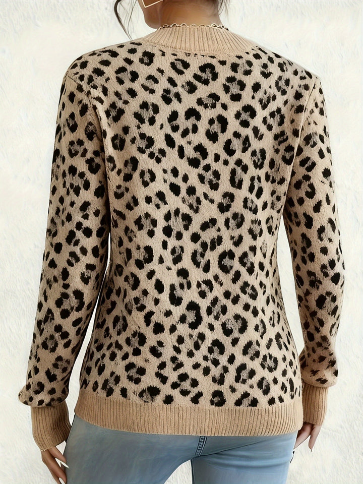 CORVANI | PULL LÉOPARD ZÉLIE FEMME