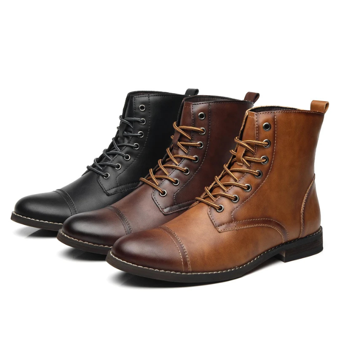 CORVANI | BOTTES DE VILLE BRUNIES RAOUL HOMME