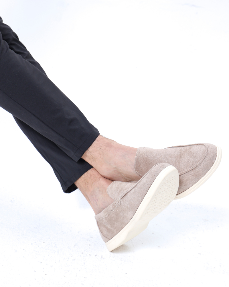 CORVANI | MOCASSINS EN DAIM CÉSAR HOMME