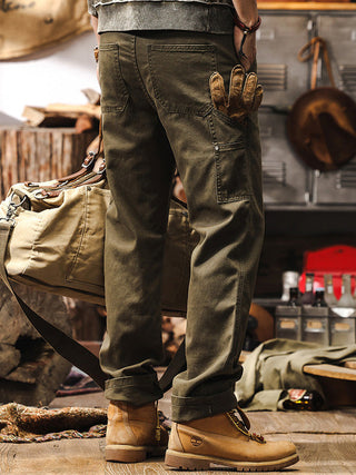 CORVANI | PANTALON UTILITAIRE EN COTON VALÉRAN HOMME