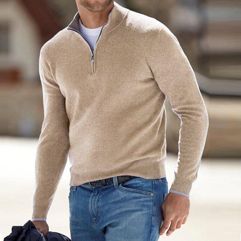 CORVANI | PULL ZIPPÉ GUILLAUME HOMME