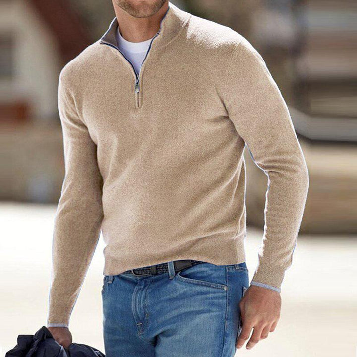 CORVANI | PULL ZIPPÉ GUILLAUME HOMME