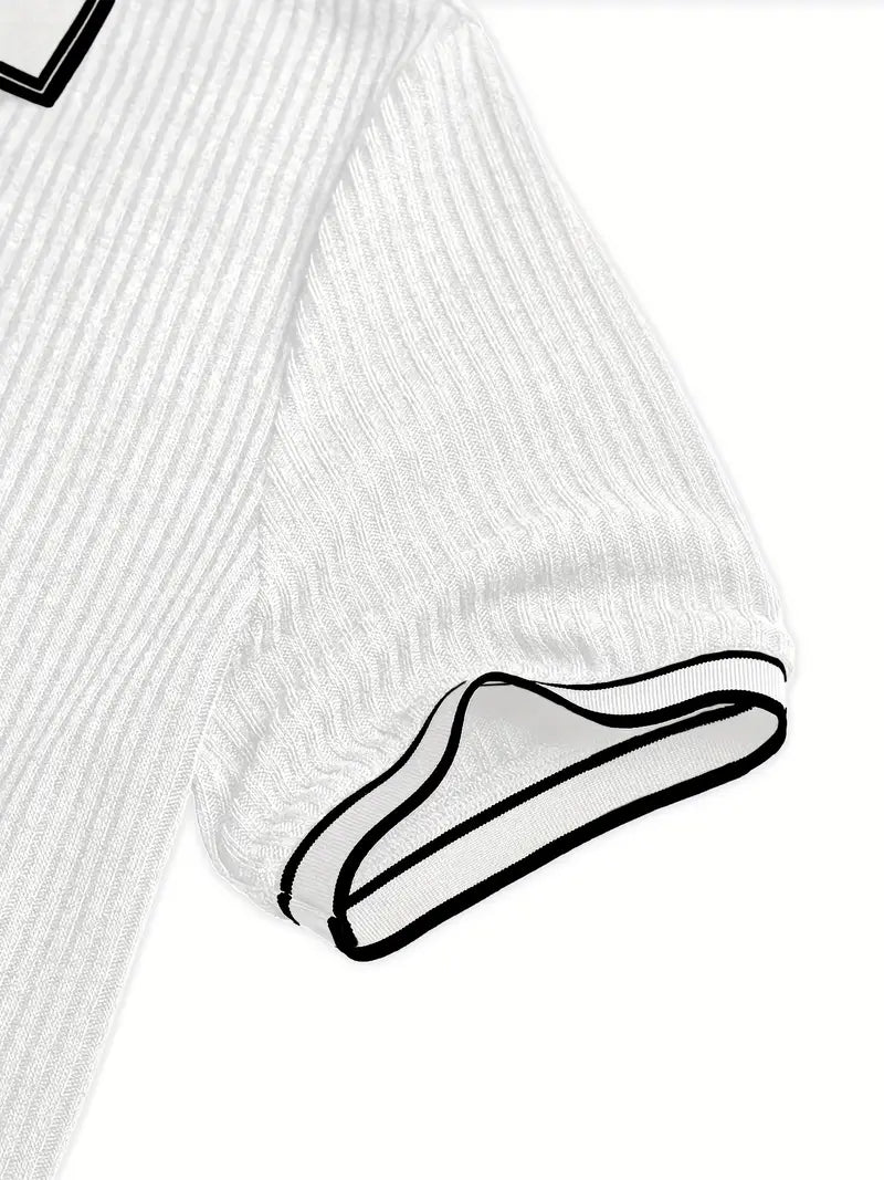 CORVANI | POLO STRUCTURÉ VALENTIN HOMME