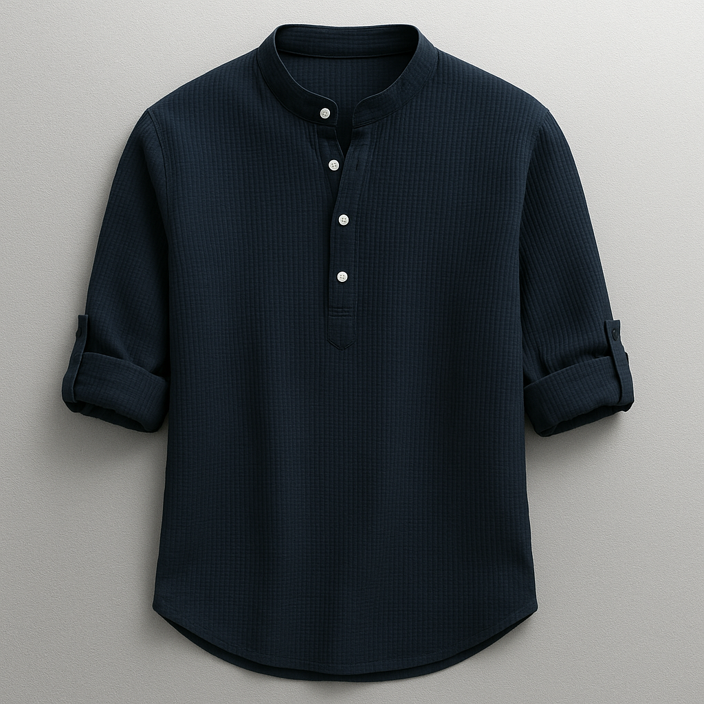 CORVANI | CHEMISE EN COTON &amp; LIN ROMÉO HOMME