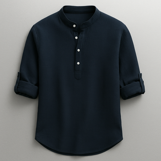 CORVANI | CHEMISE EN COTON &amp; LIN ROMÉO HOMME