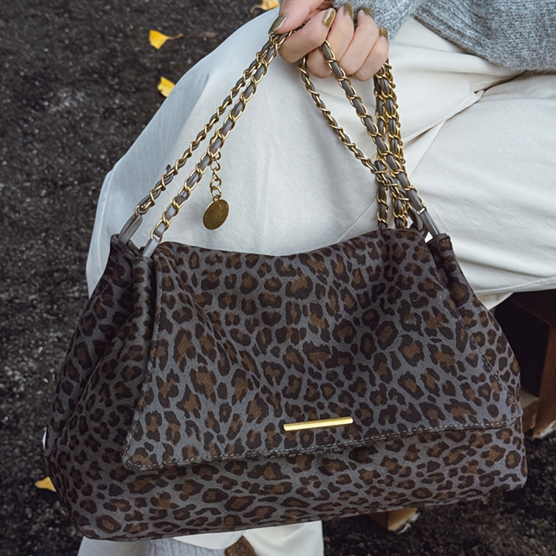 CORVANI | SAC LÉOPARD À BANDOULIÈRE VÉNÉTIA FEMME