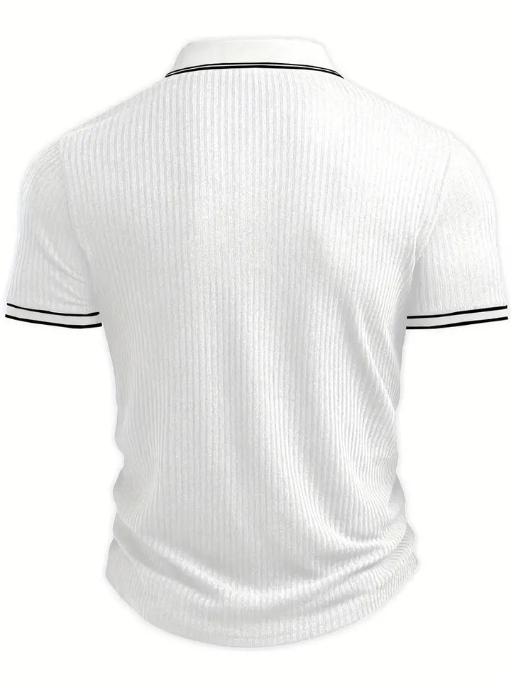CORVANI | POLO STRUCTURÉ VALENTIN HOMME