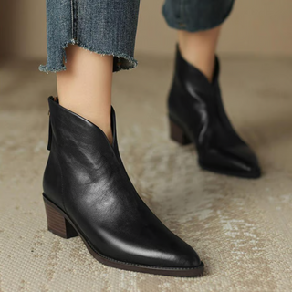 CORVANI | BOTTINES ÉLÉGANTES EN CUIR DOMITILLE FEMME