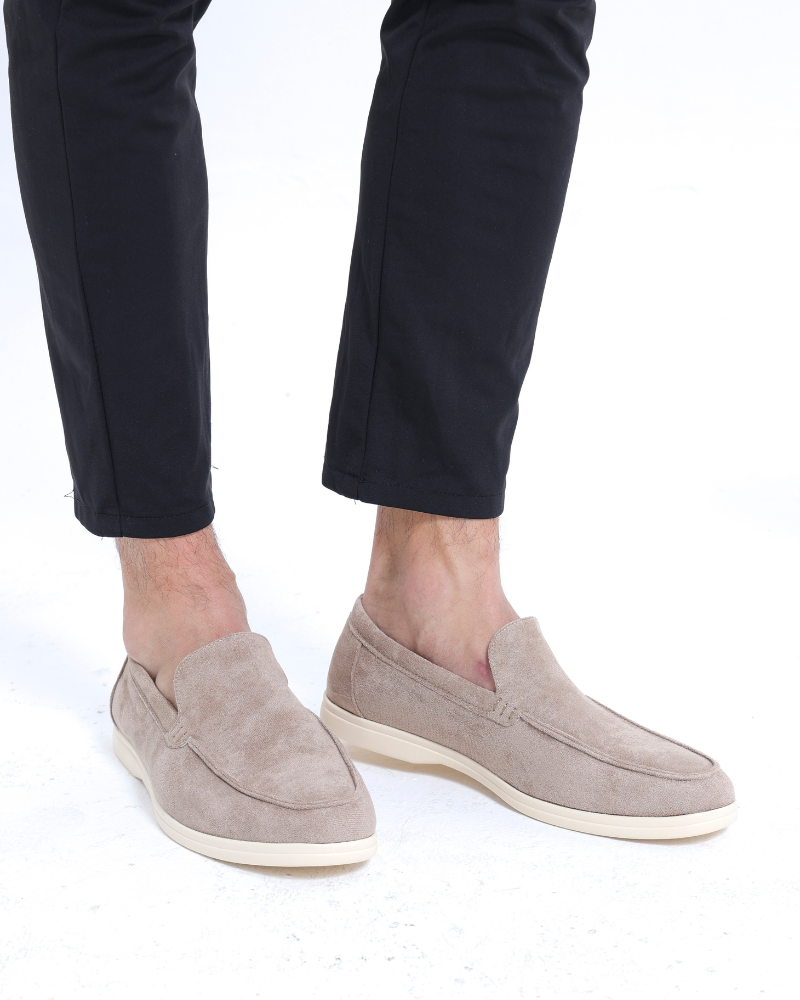 CORVANI | MOCASSINS EN DAIM CÉSAR HOMME