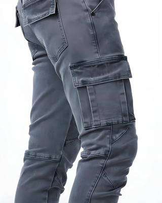 CORVANI | PANTALON CARGO STRETCH CÉLIAN HOMME