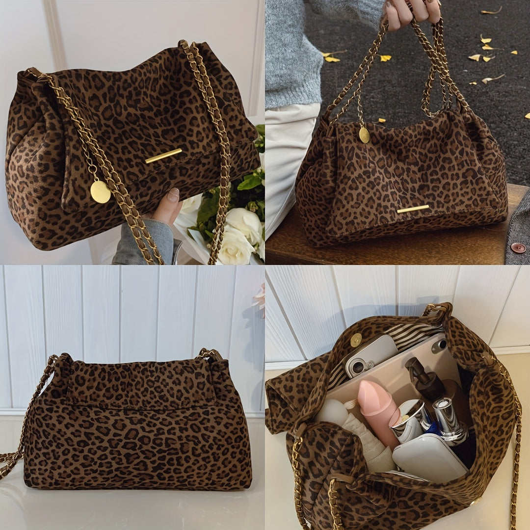 CORVANI | SAC LÉOPARD À BANDOULIÈRE VÉNÉTIA FEMME