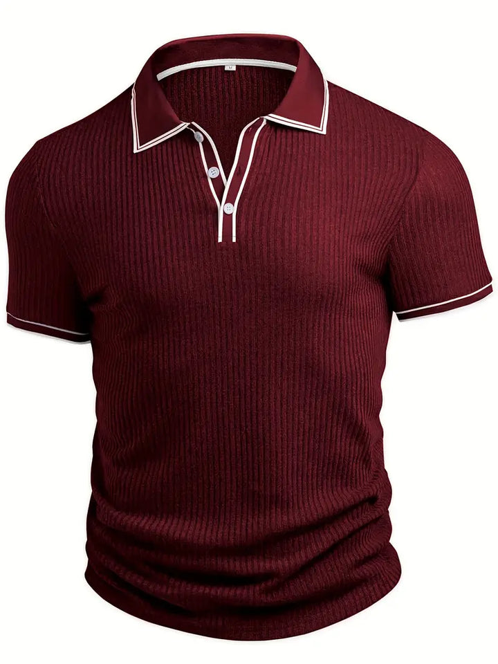 CORVANI | POLO STRUCTURÉ VALENTIN HOMME