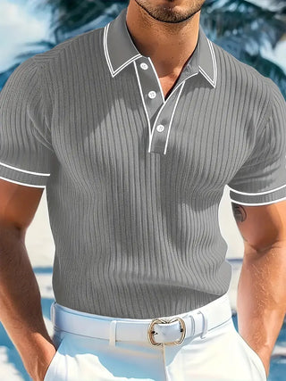CORVANI | POLO STRUCTURÉ VALENTIN HOMME