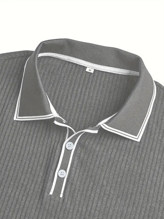 CORVANI | POLO STRUCTURÉ VALENTIN HOMME