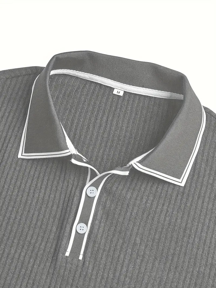 CORVANI | POLO STRUCTURÉ VALENTIN HOMME